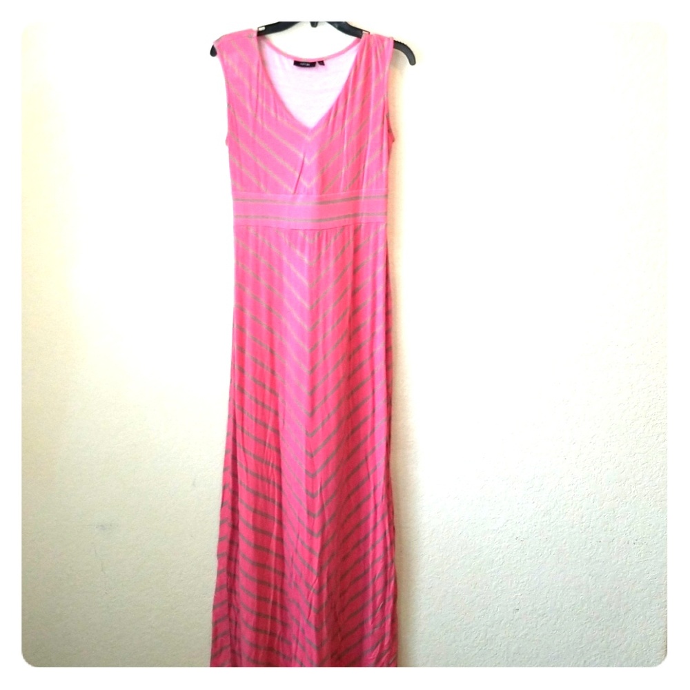 Maxi dress pink